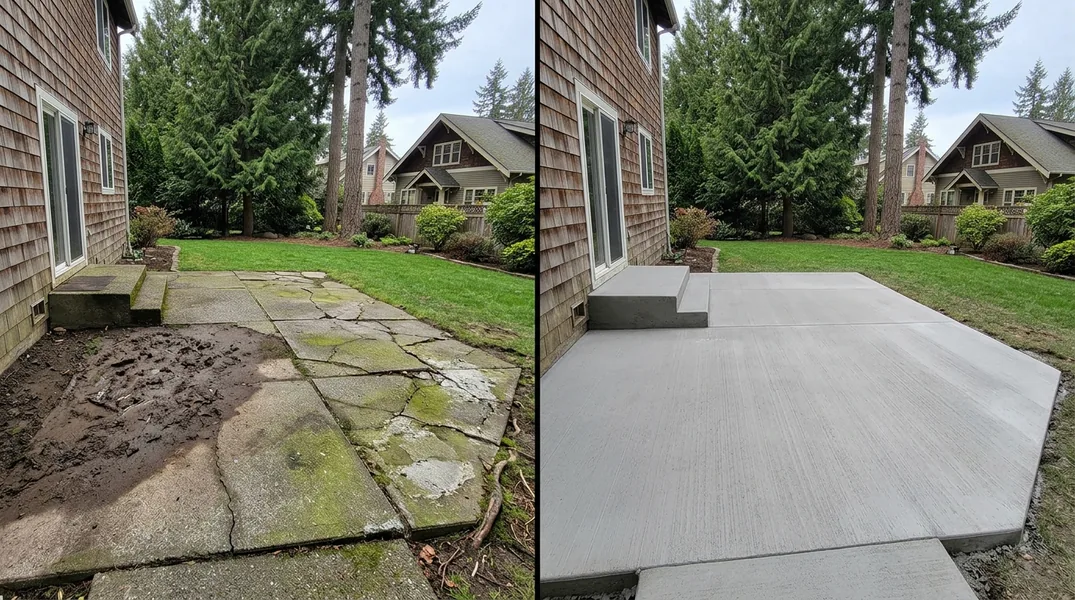 Stamped Concrete Patio Ideas for Everett Backyards