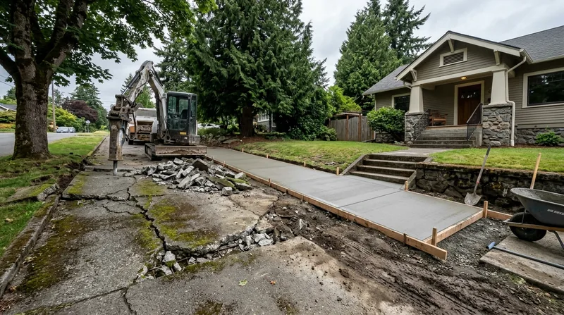 Concrete Removal & Replacement Everett