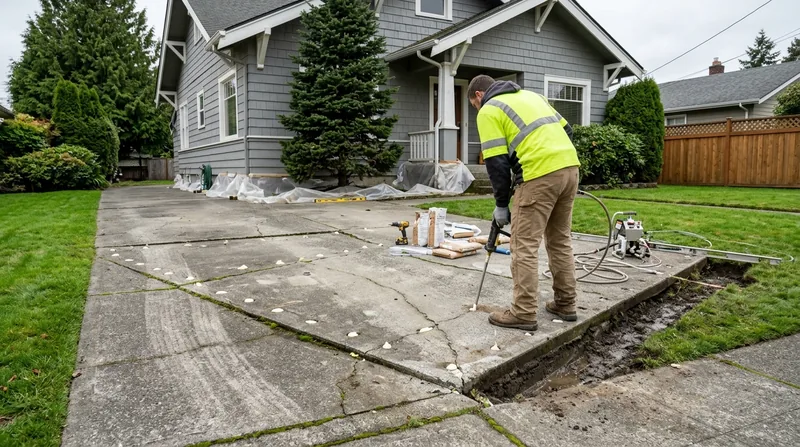 Concrete Leveling & Slab Lifting Everett