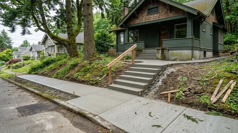 Sidewalks, Walkways & Steps Everett