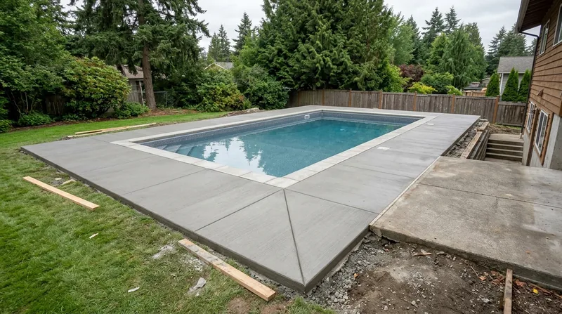 Concrete Pool Decks Everett